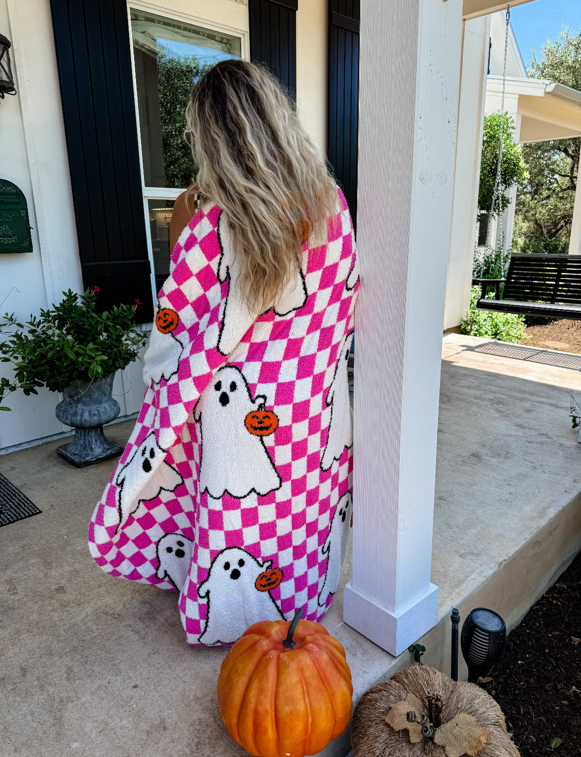 Halloween Cloud Blanket - Ghosts