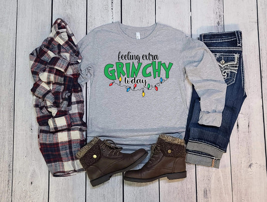 Grinchy Graphic Tee & Long Sleeve