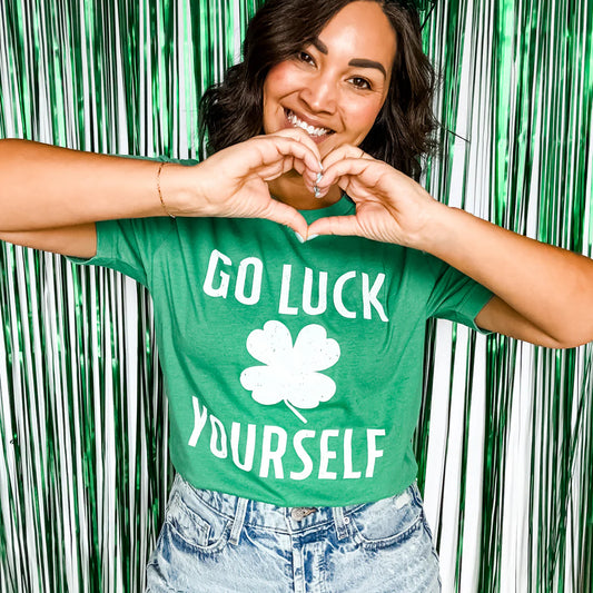 PRE-ORDER Go Luck Yourself Graphic Tee