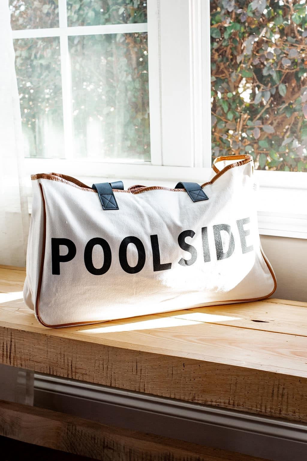 The Kai Tote Bag - Poolside