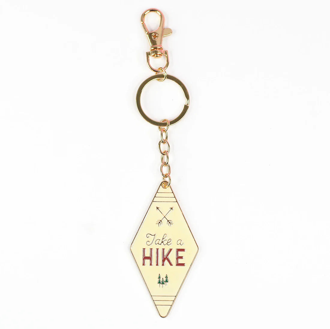 Camp Collection Enamel Keychain