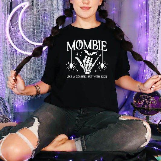 Like a Zombie Mombie Halloween Graphic Tee