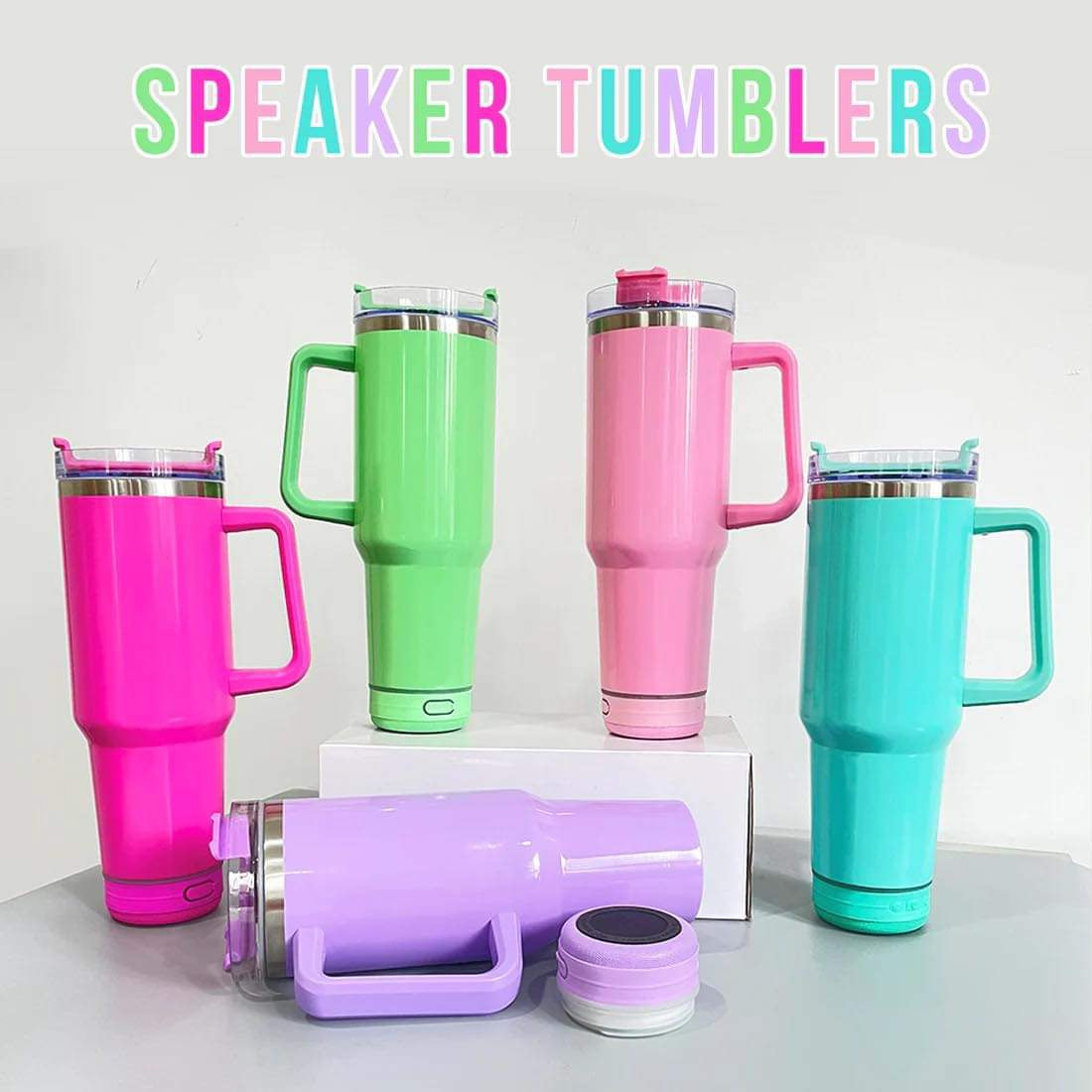 Speaker Tumbler 40oz