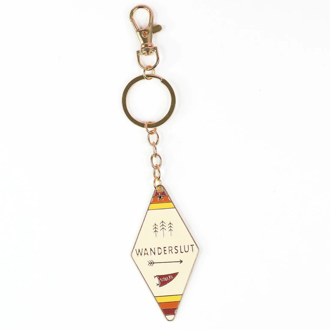 Camp Collection Enamel Keychain