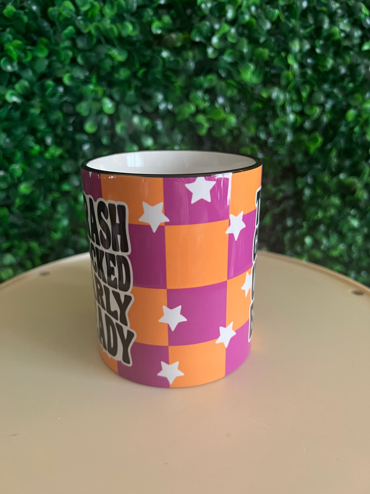 Trash Pink/Orange 11oz Coffee Mug