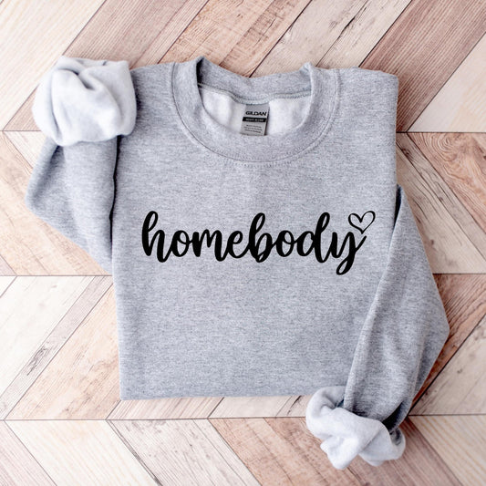 Homebody Heart Graphic Sweatshirt