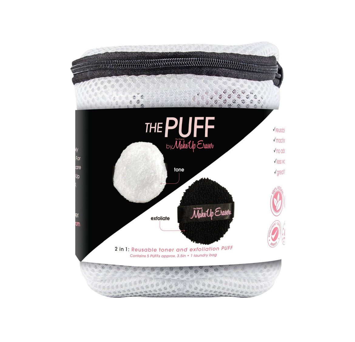 THE PUFF (5 pack): tone & deeply exfoliate