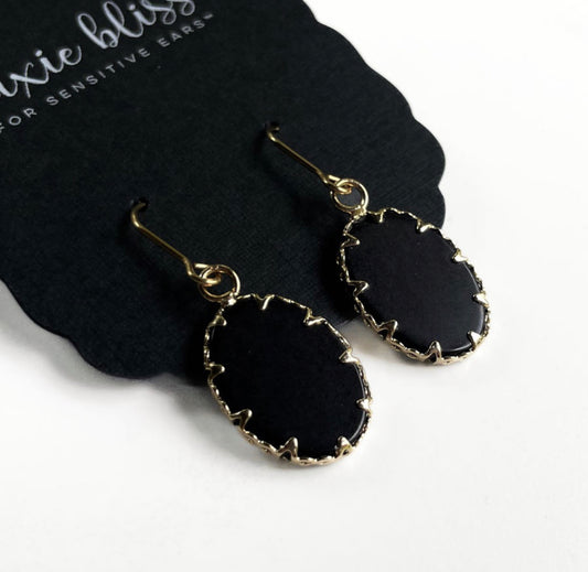 True in Black Onyx - Dixie Bliss - Dangle Earring