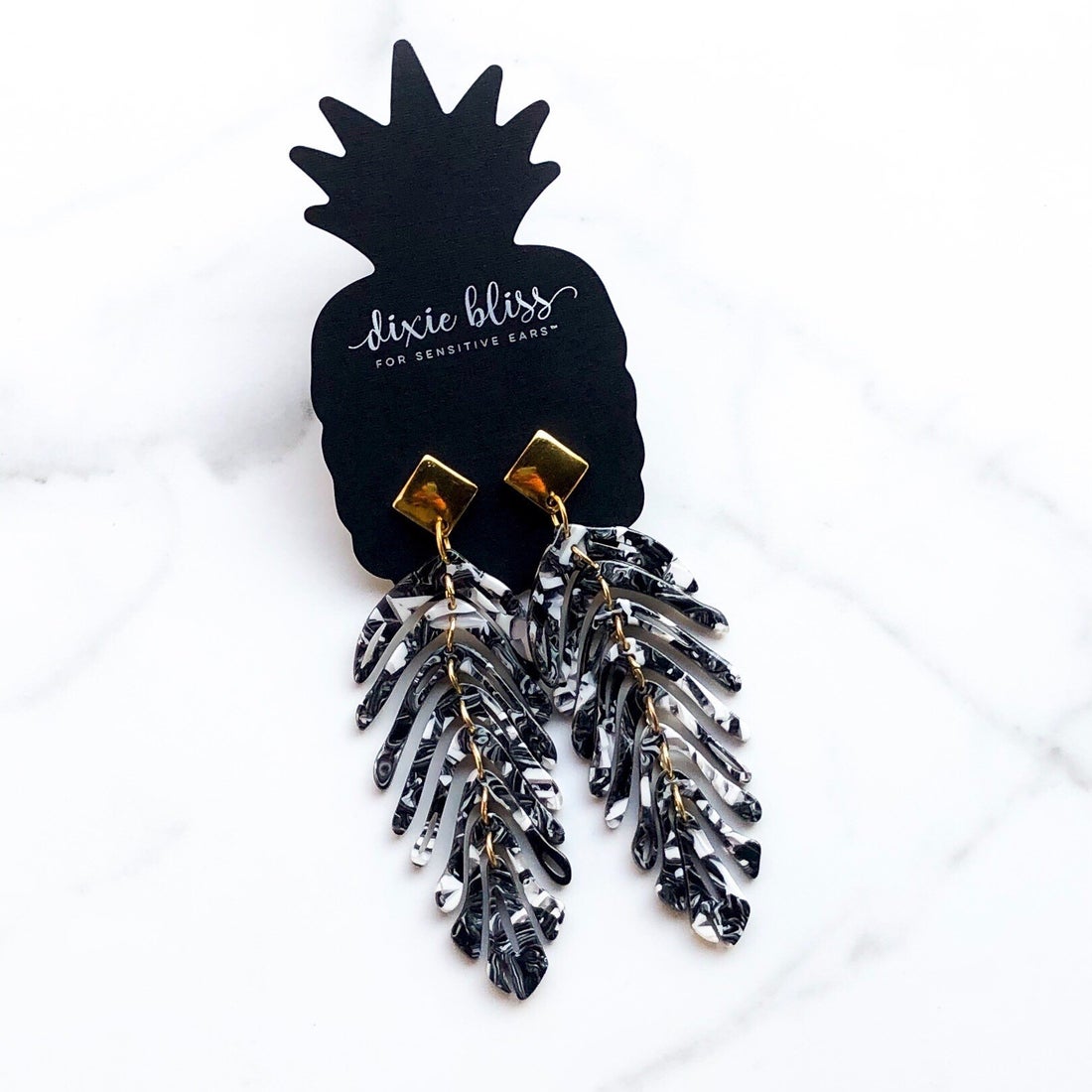 Chandler in Black - Dixie Bliss - Dangle Earring