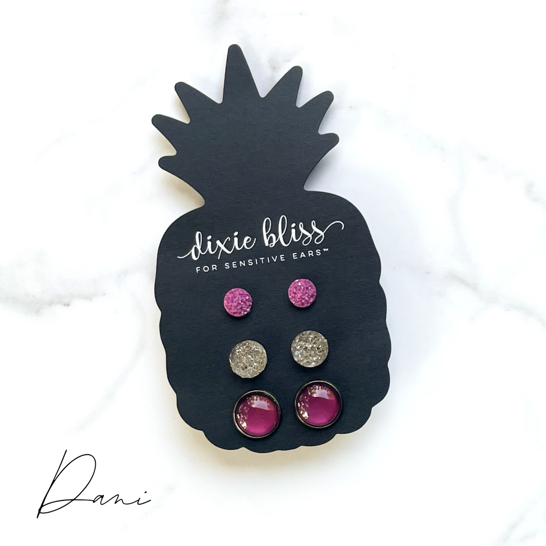 Dani - Dixie Bliss - Trio Stud Earring Set