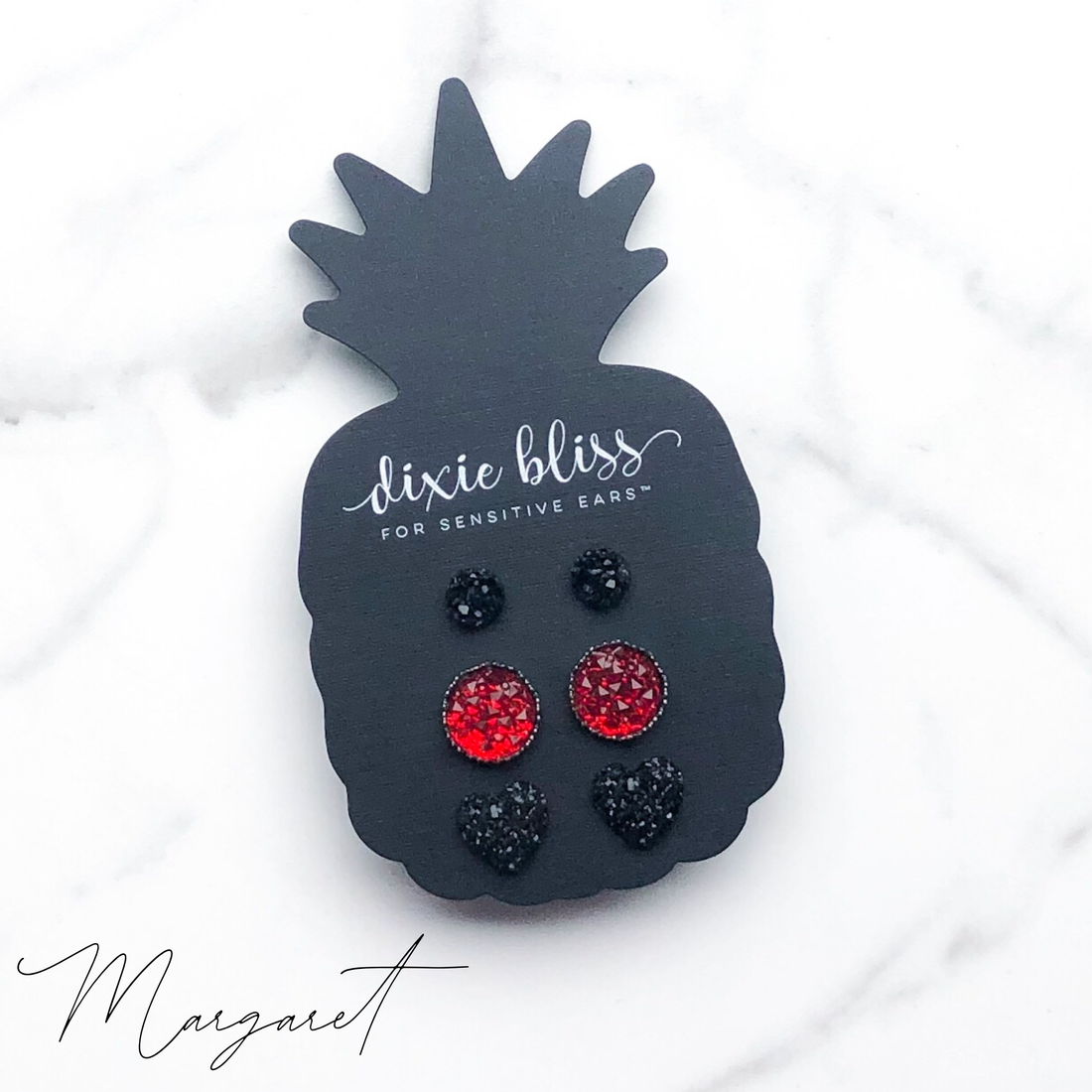 Margaret - Dixie Bliss - Trio Stud Earring Set