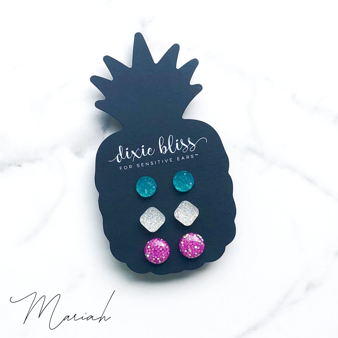 Mariah - Dixie Bliss - Trio Stud Earring Set