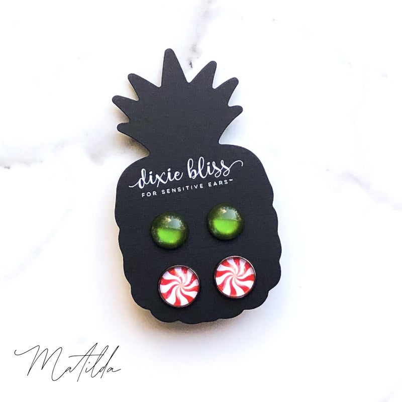 Matilda - Dixie Bliss - Duo Stud Earring Set