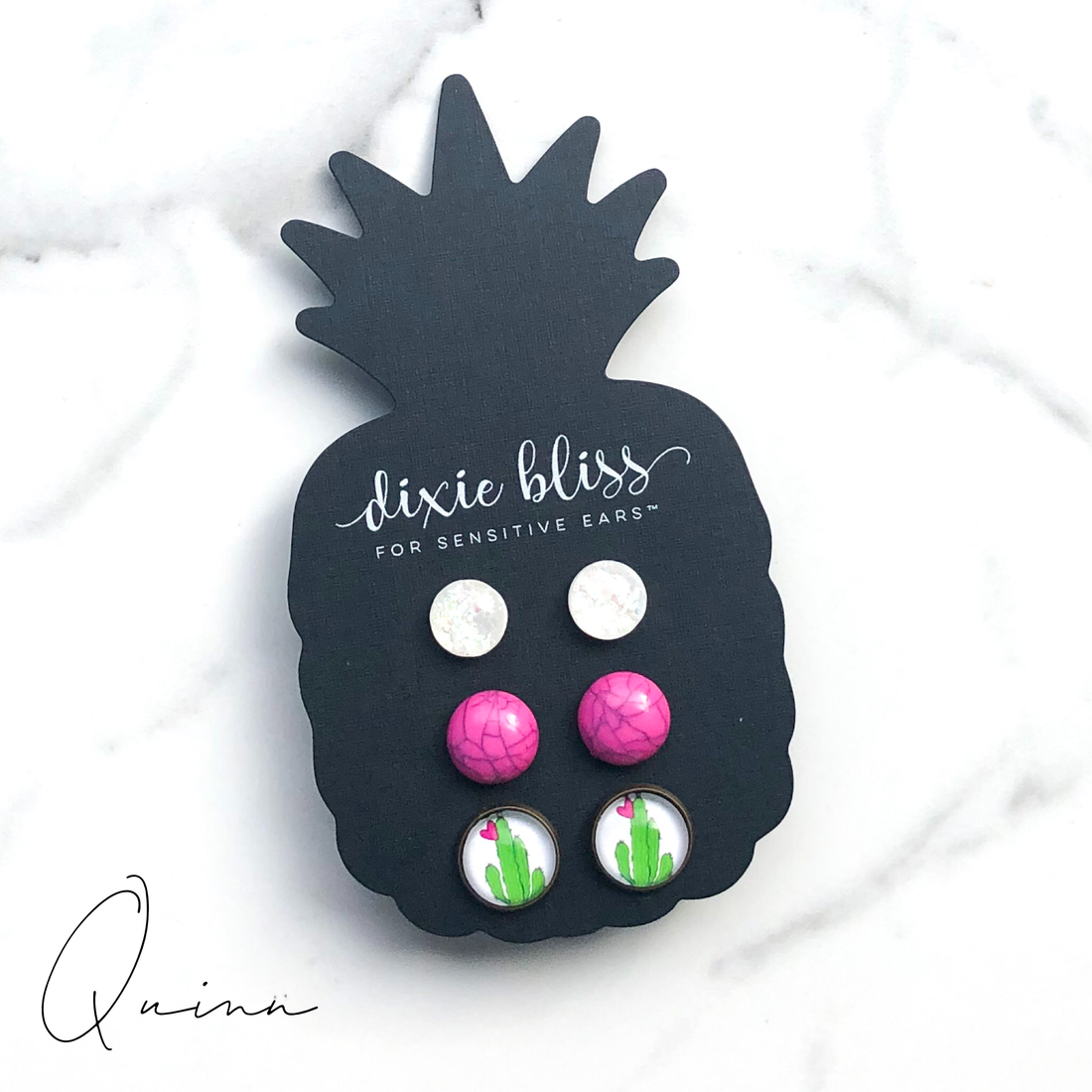 Quinn - Dixie Bliss - Trio Stud Earring Set