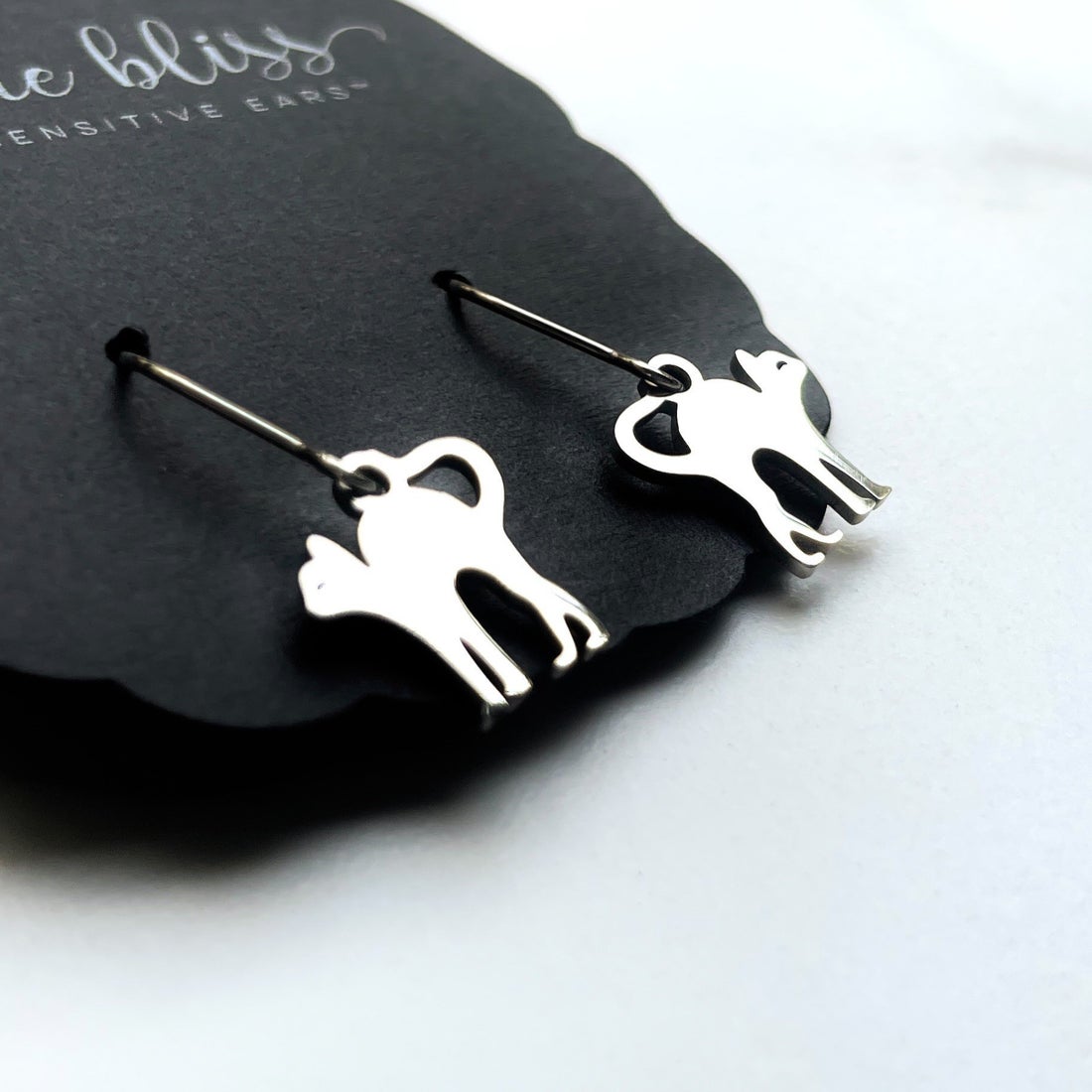 When Black Cats Prowl - Dixie Bliss - Dangle Earring