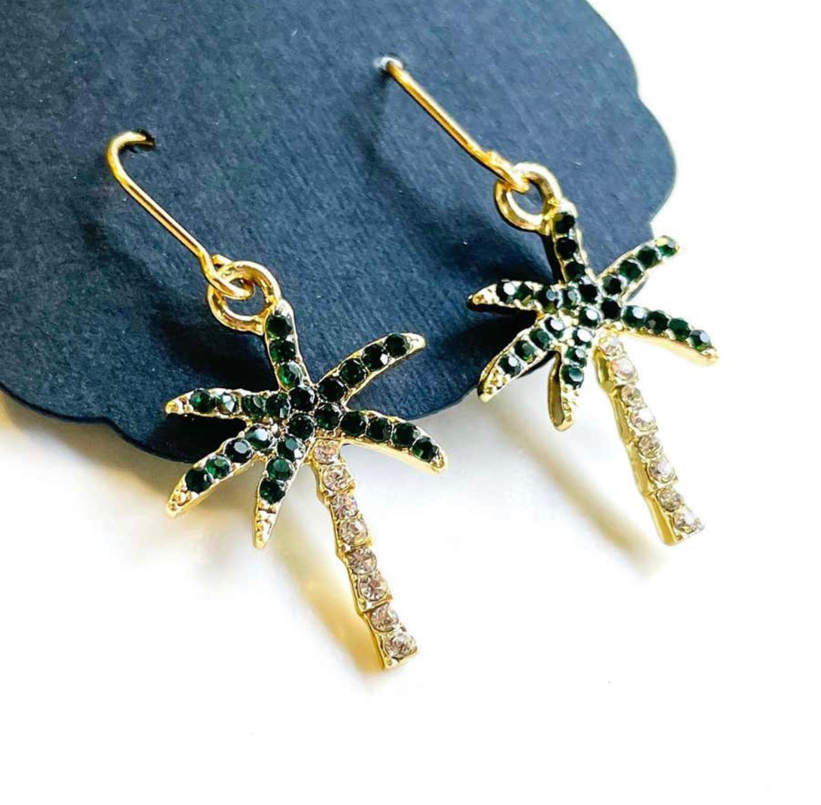 Royal Palm Tree - Dixie Bliss - Dangle Earring