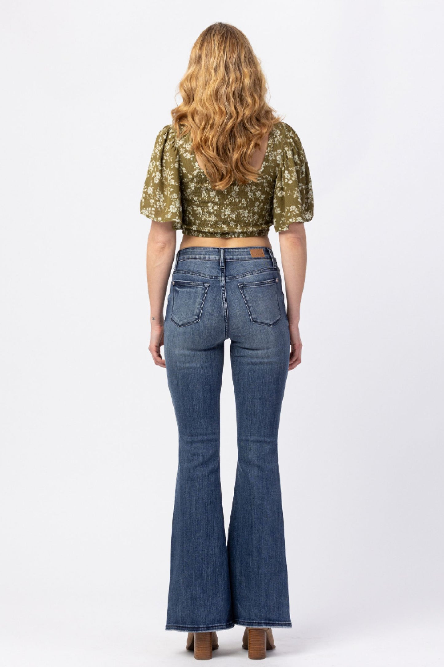 Let's Kick It Trouser Flare Judy Blue Jeans