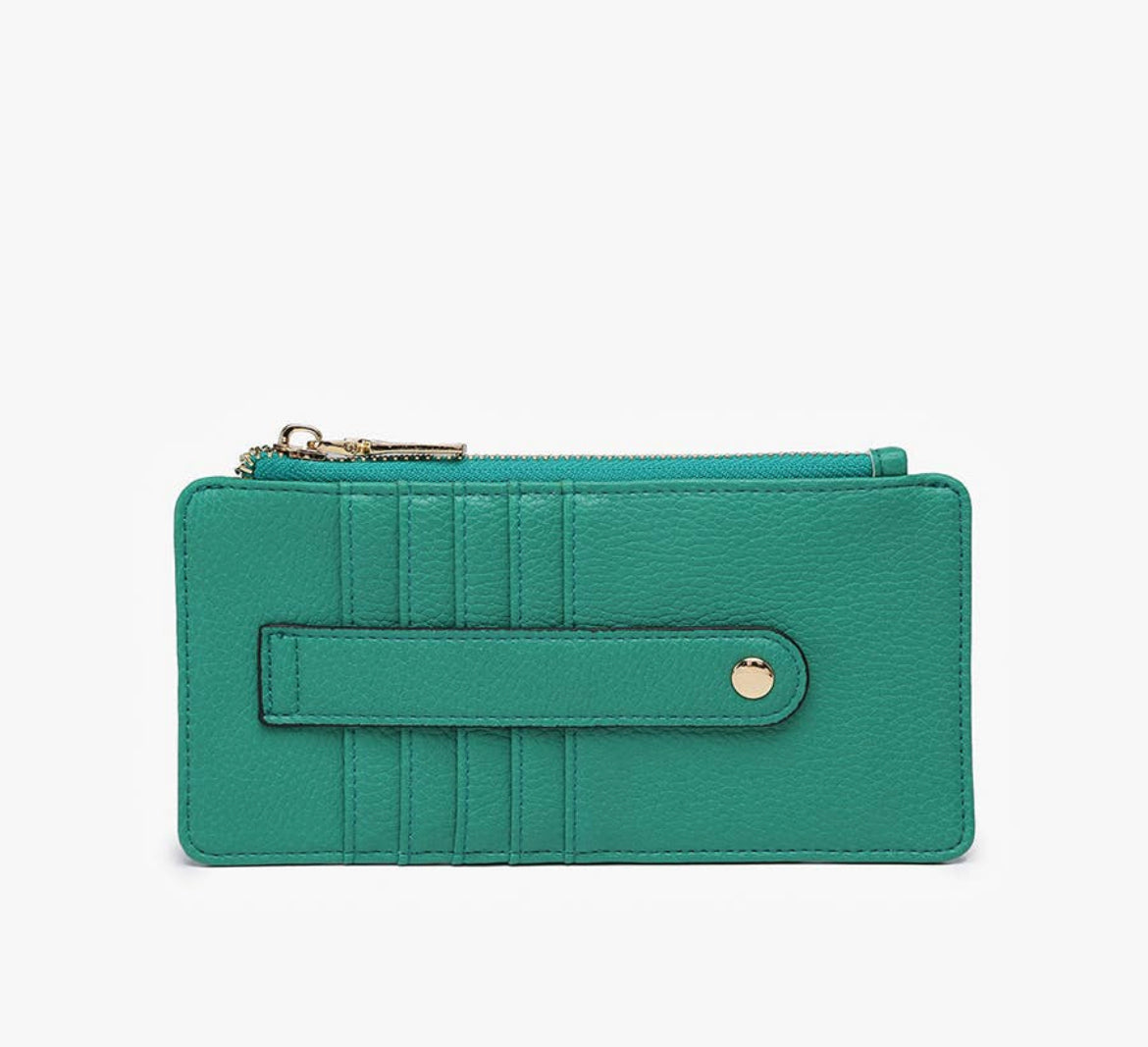 Saige Slim Card Holder Wallet - multiple colors