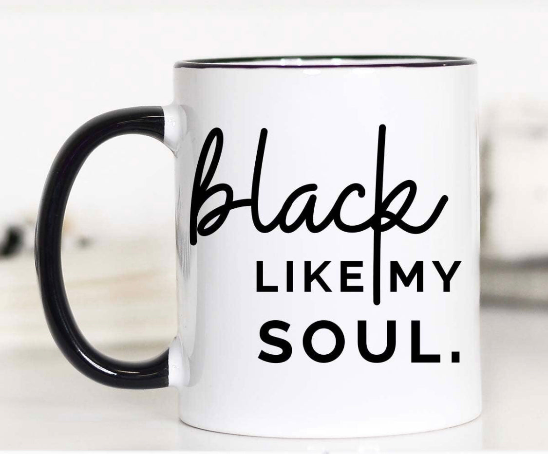 Black Like My Soul Mug