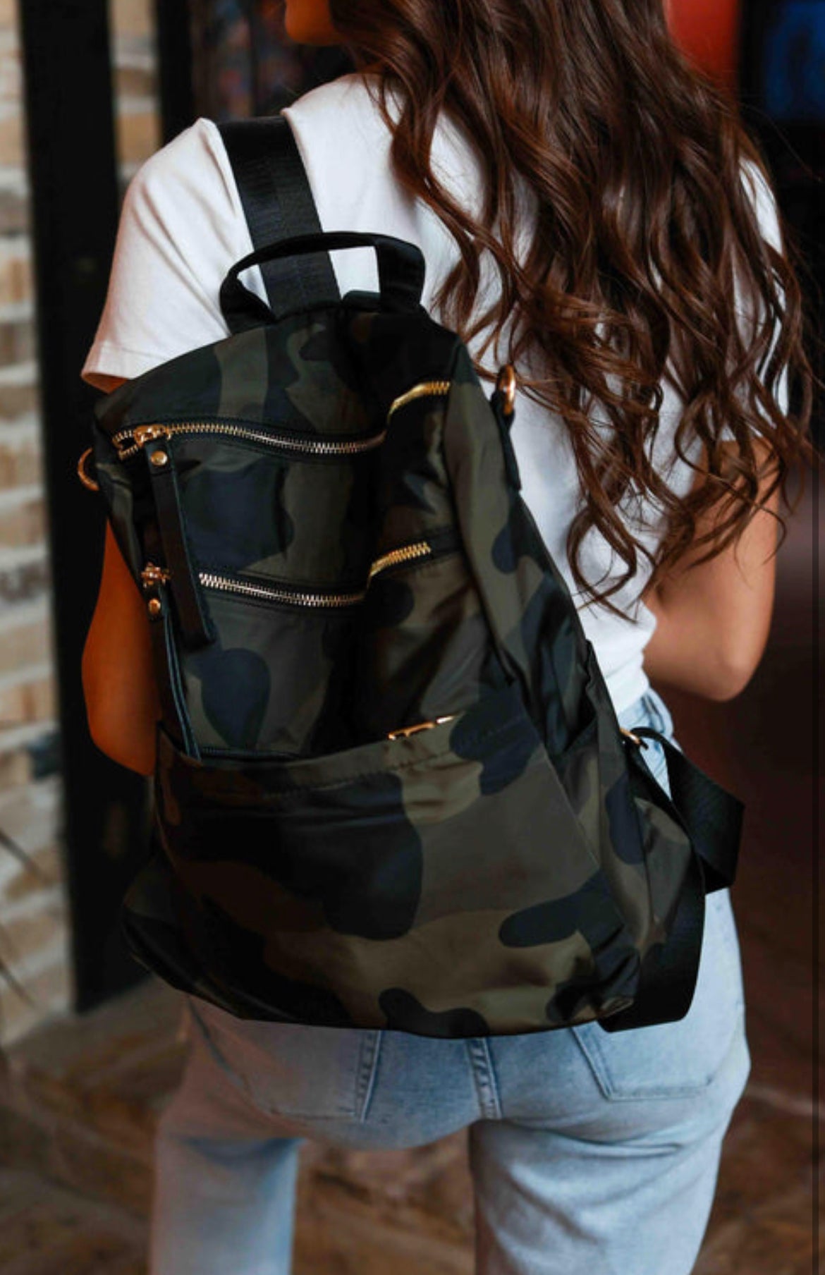 The Morgan Convertible Bag - camo ONLY