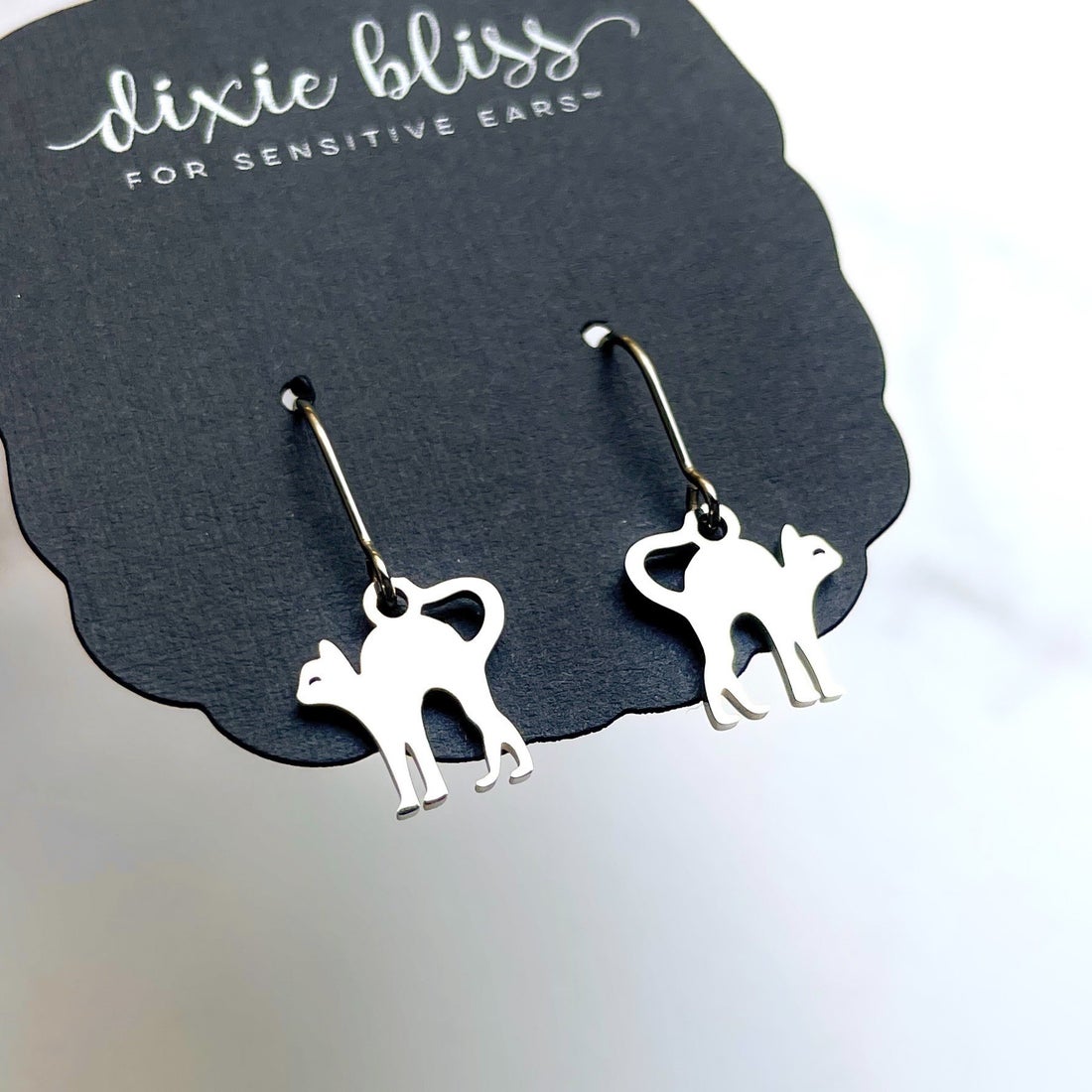 When Black Cats Prowl - Dixie Bliss - Dangle Earring